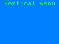 Vertical Menu